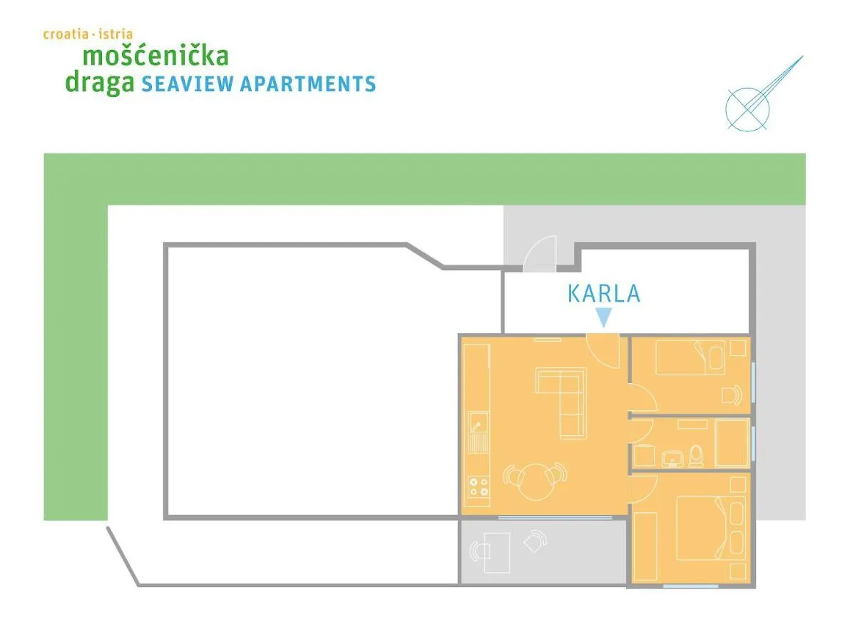 Seaview Apartments Croatia Karla Moscenicka Draga